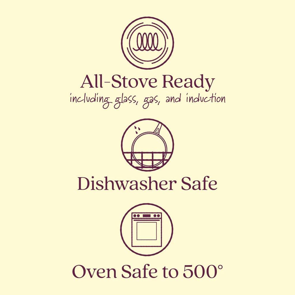 Anolon dishwasher safe and oven safe. 