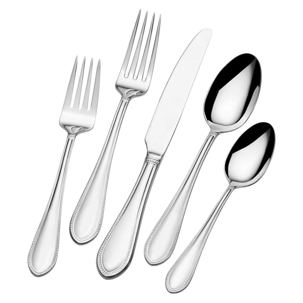 Daphney style silverware - two forks, butter knife, two spoons