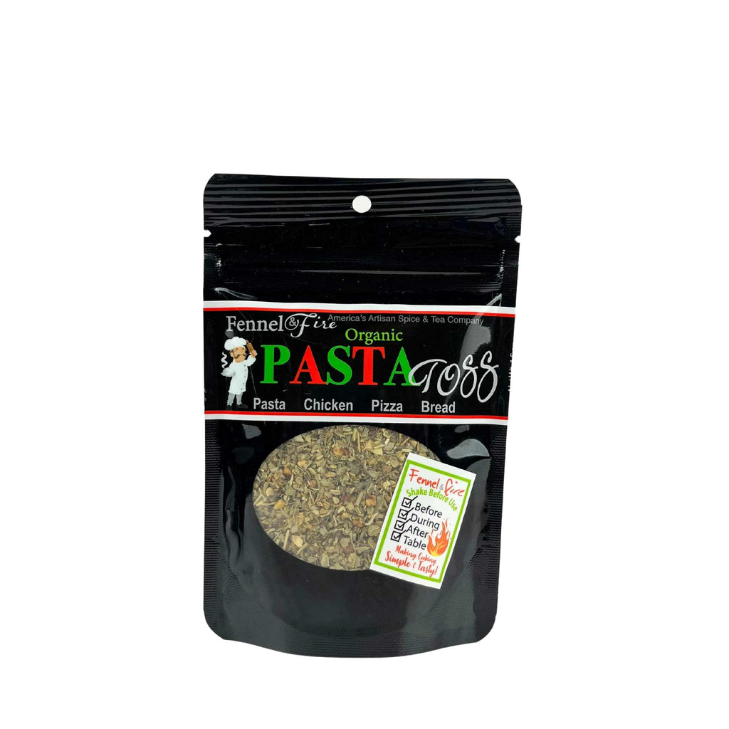 Pasta toss seasoning from fennel and fire