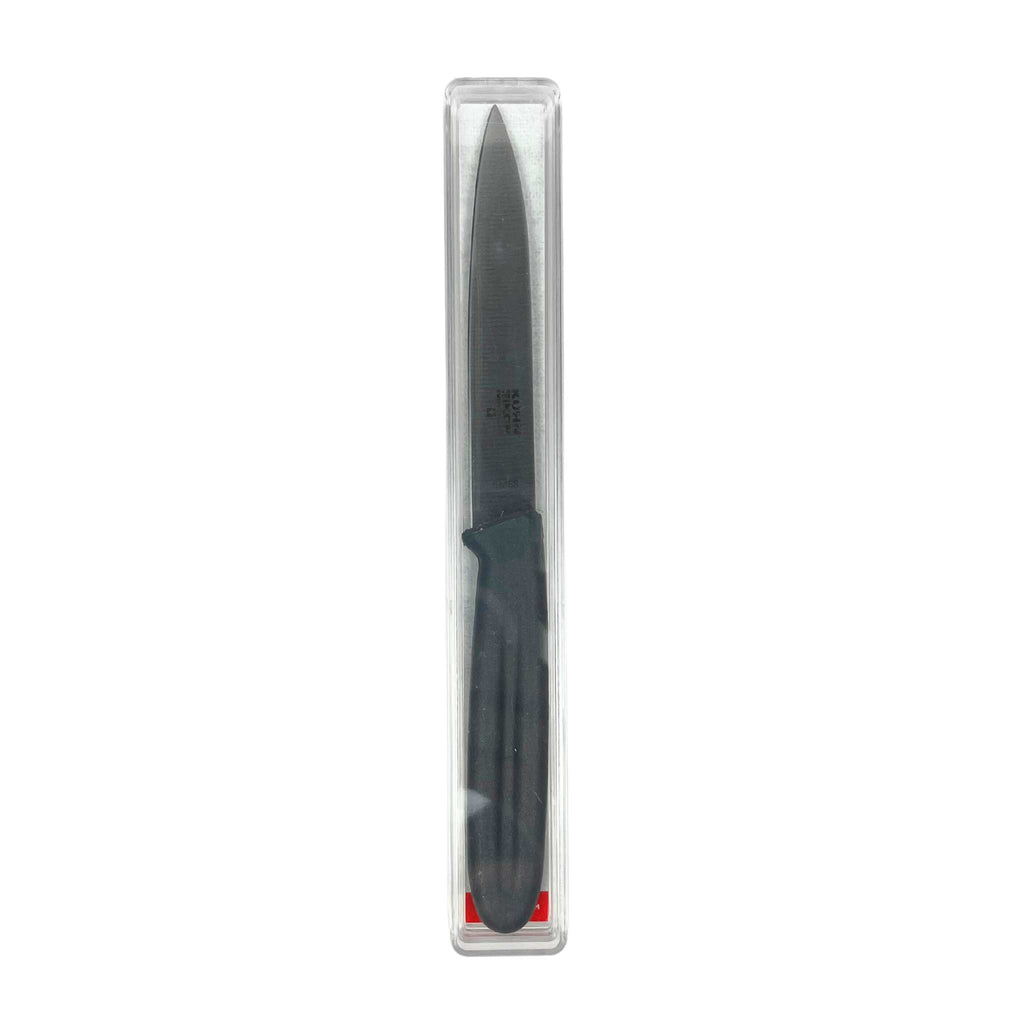Swiss paring knife in black