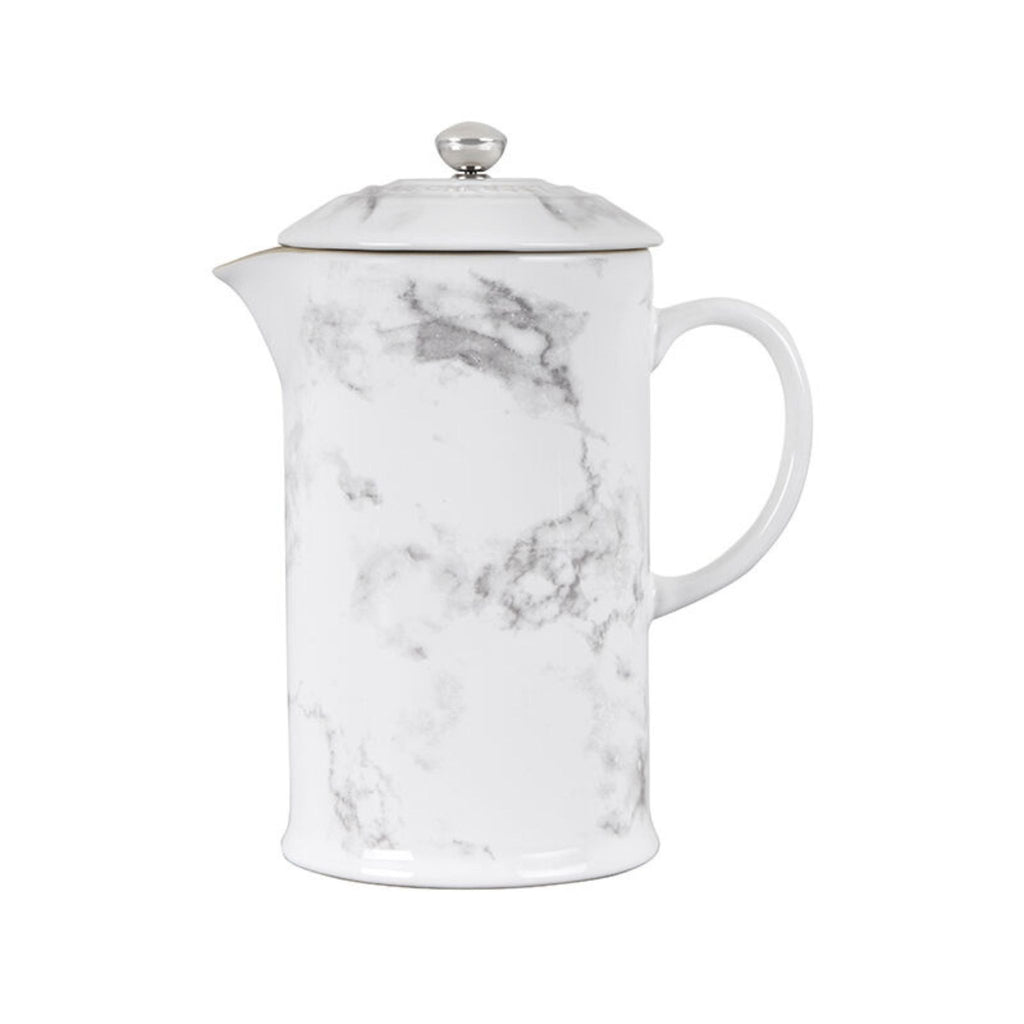 french press marble