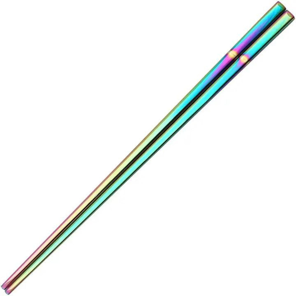 Chopsticks - Stainless Steel Rainbow Chrome