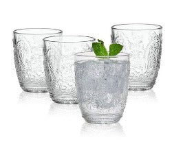Maddi Dbl Old Fashioned Glass - Clear