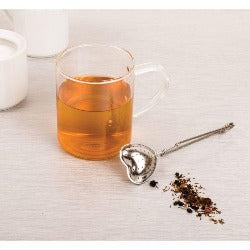 Tea Infuser Heart Shaped - Snap Style