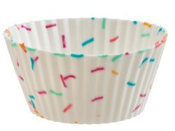 Silicone Muffin Cups - 12 Pc Set, Confetti