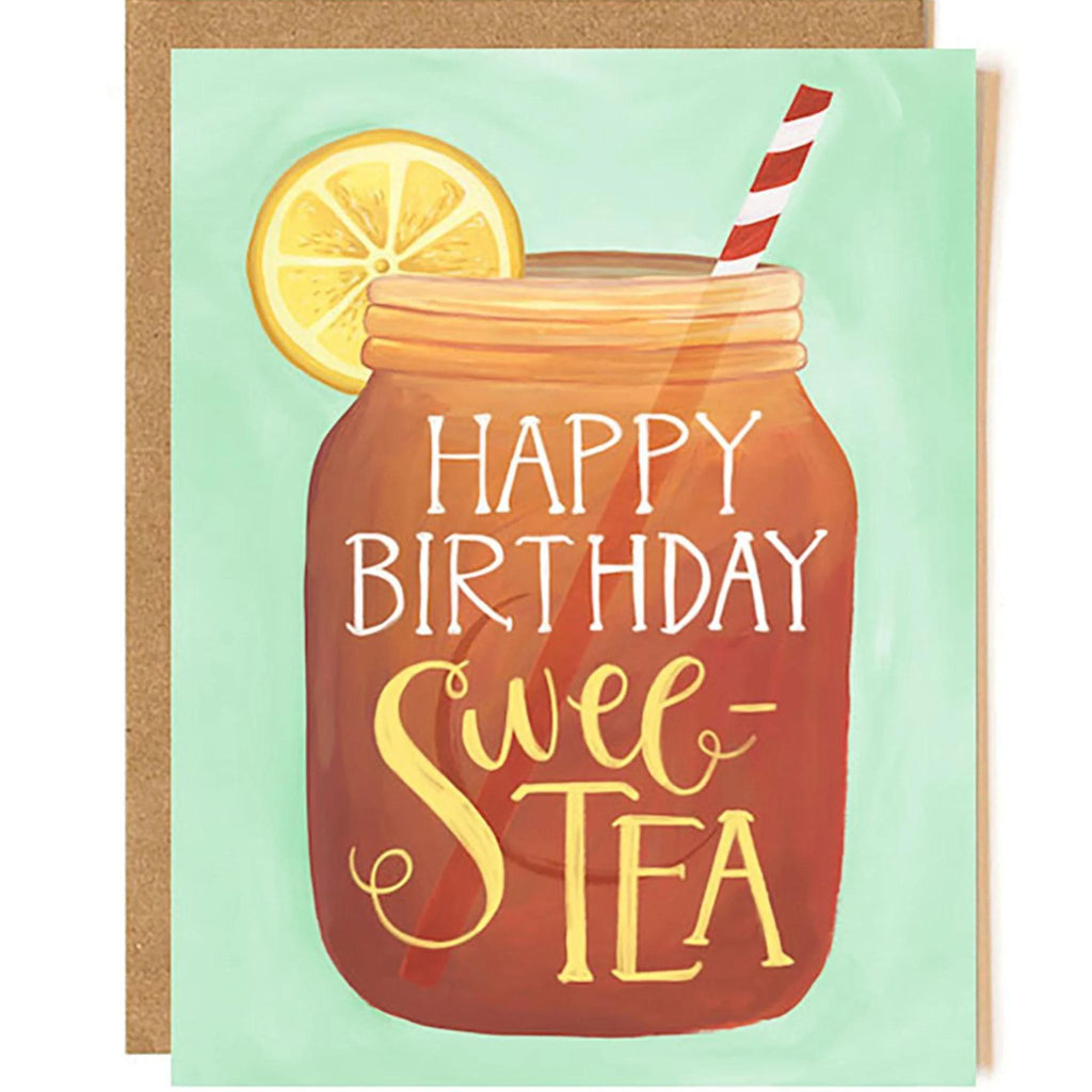 birthday card sweet tea