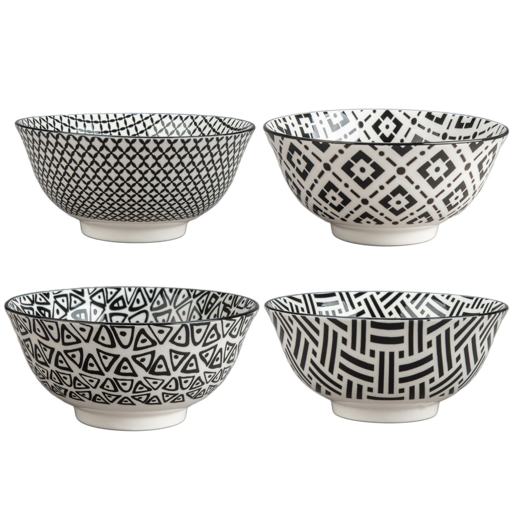 Allegro Black & White Bowl