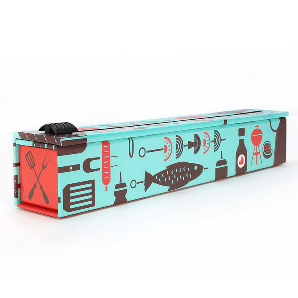 ChicWrap foil dispenser in BBQ tools design
