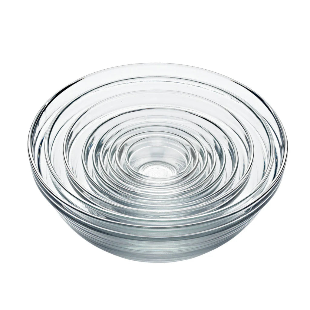 Clear Stackable Bowl Set