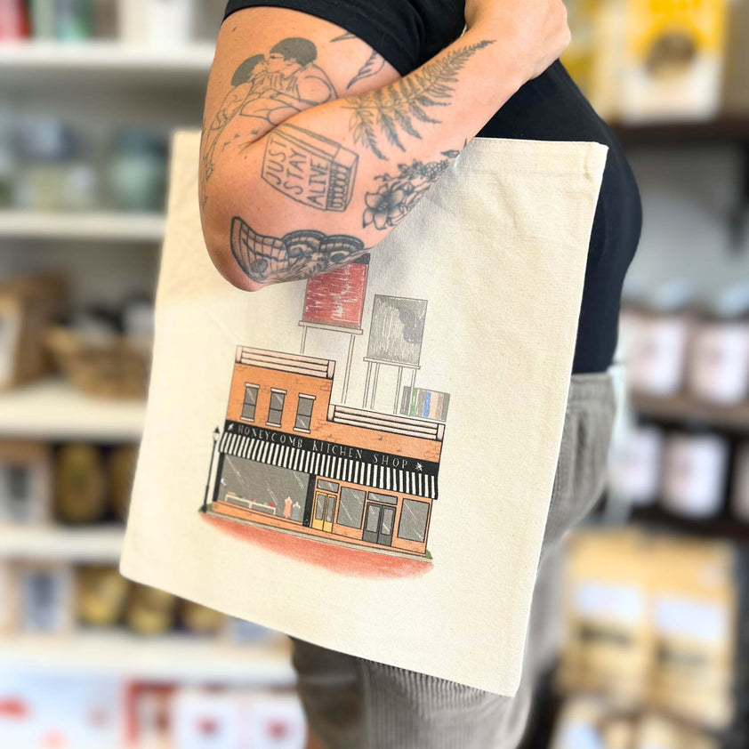 HKS Tote Bag – Honeycomb Kitchen Shop