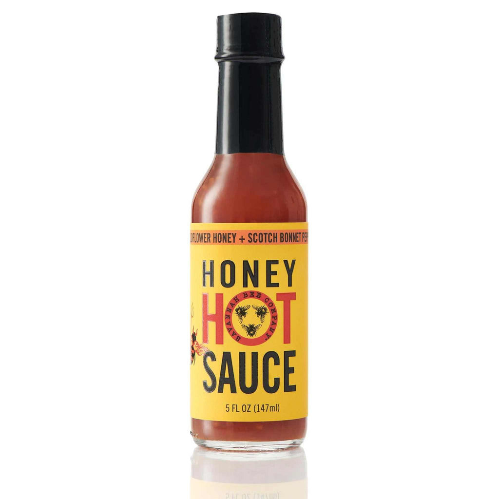 Honey Hot Sauce 5 oz. bottle from the Savannah Bee Company.