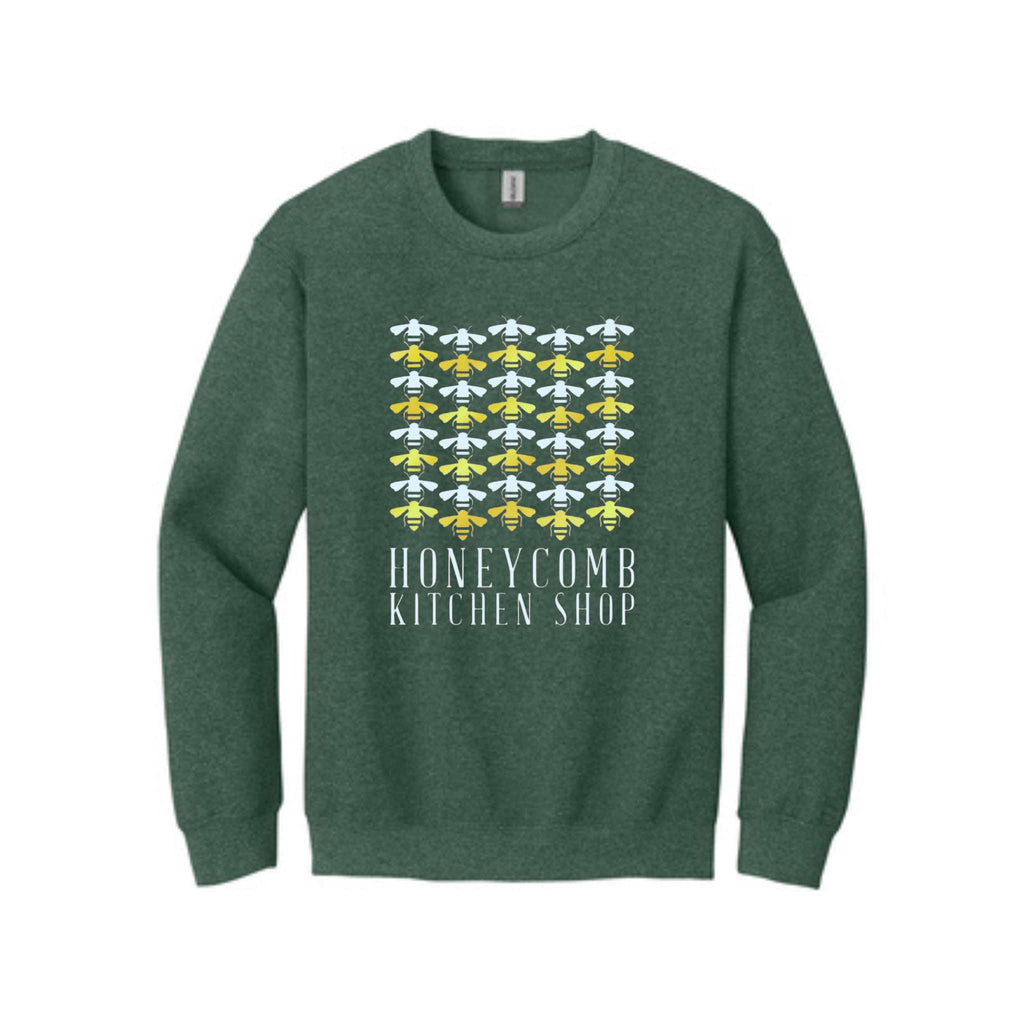 Honecomb Kitchen Shop sweatshirt with bee design