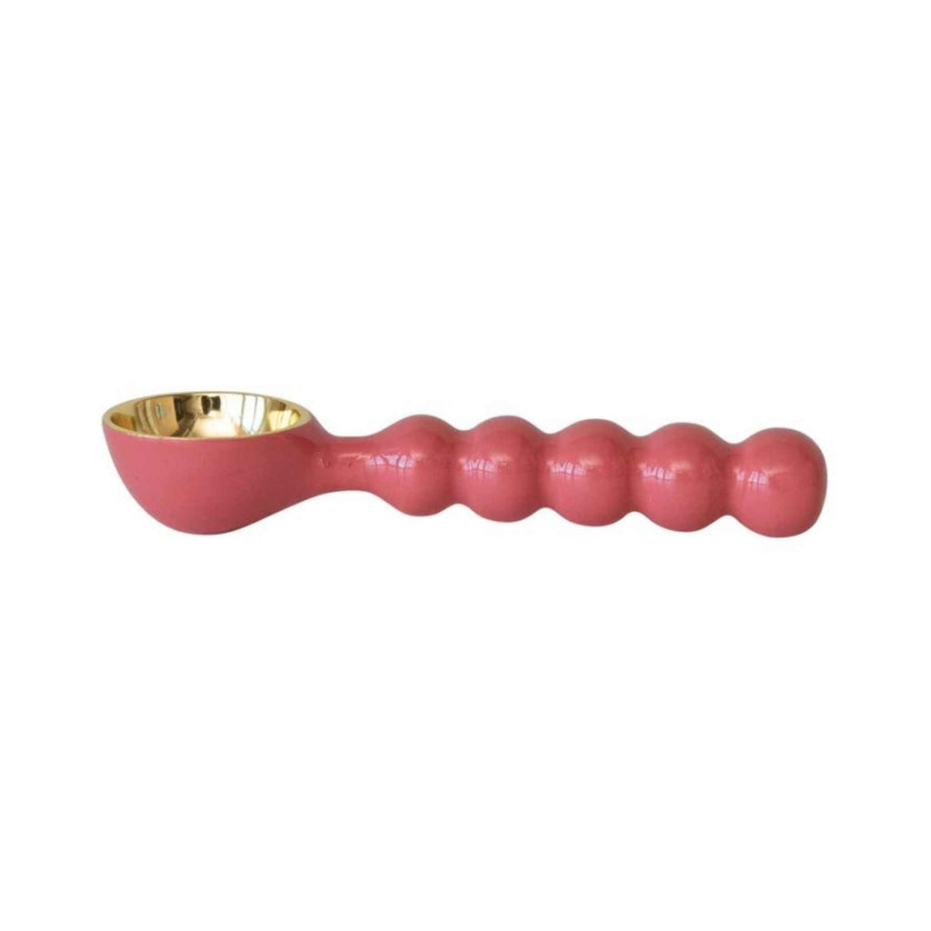 Ice cream scoop pink and gold