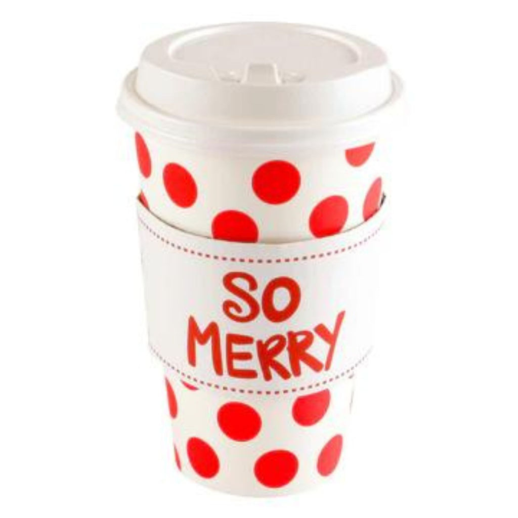 Holiday Cup w/Lid & Sleeve