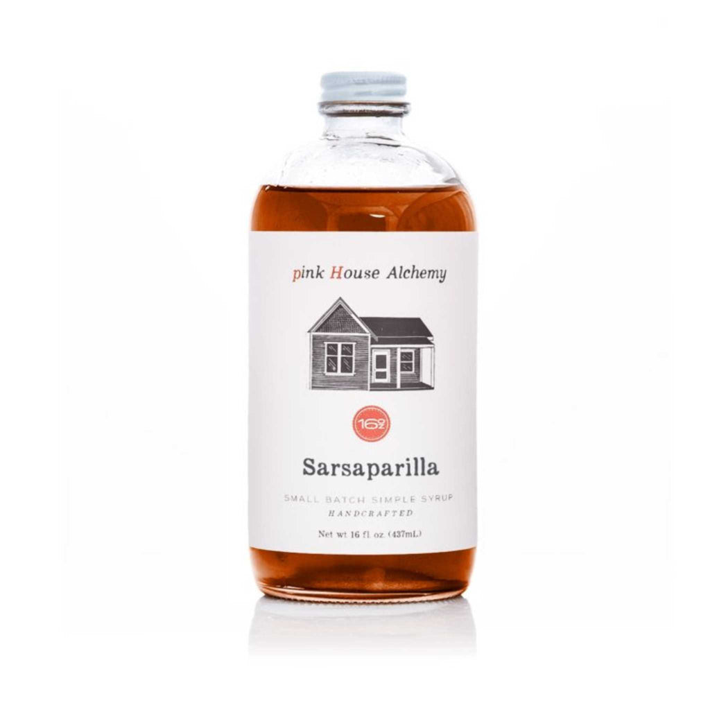 Sarsaparilla simple syrup from pink house alchemy