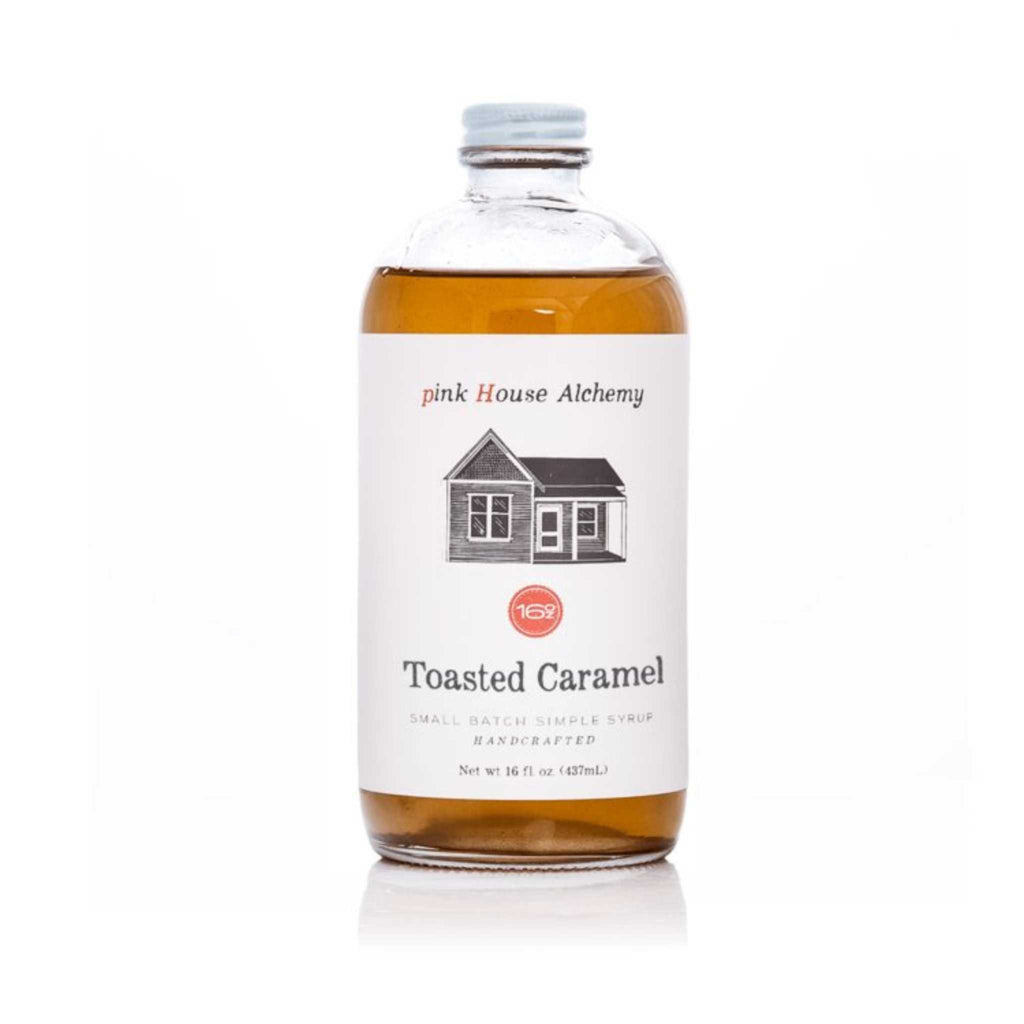 Toasted caramel simple syrup from pink house alchemy