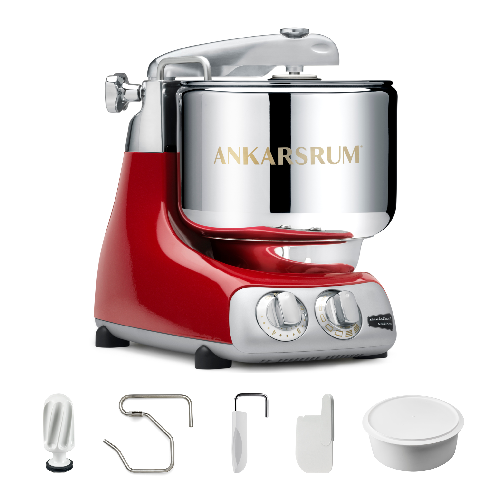 Ankarsrum Stand Mixer - red