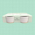 Ramekin Set 8 oz. - two line