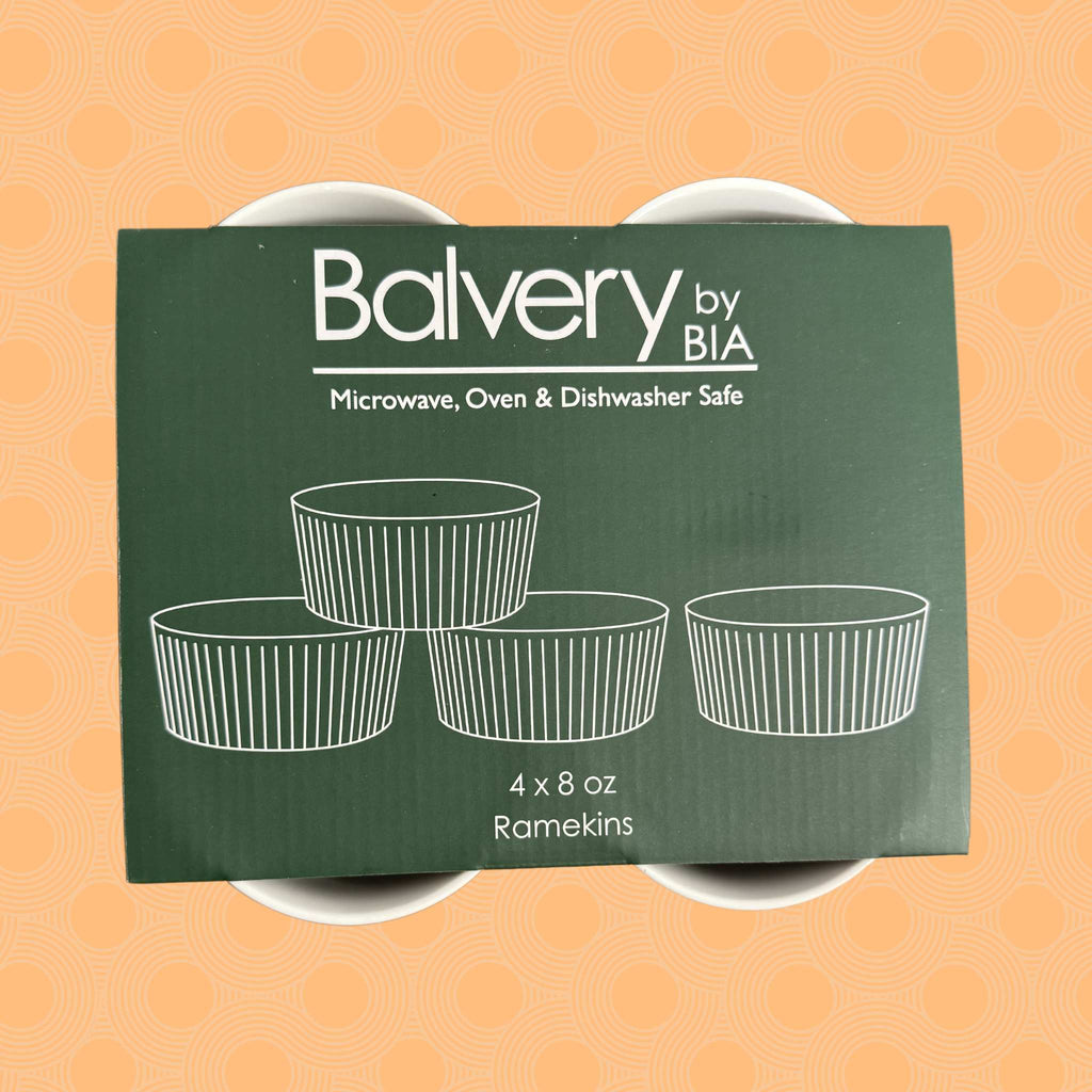 Ramekin Set 8 oz. - ribbed