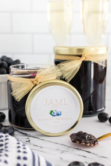 blueberry champagne jam