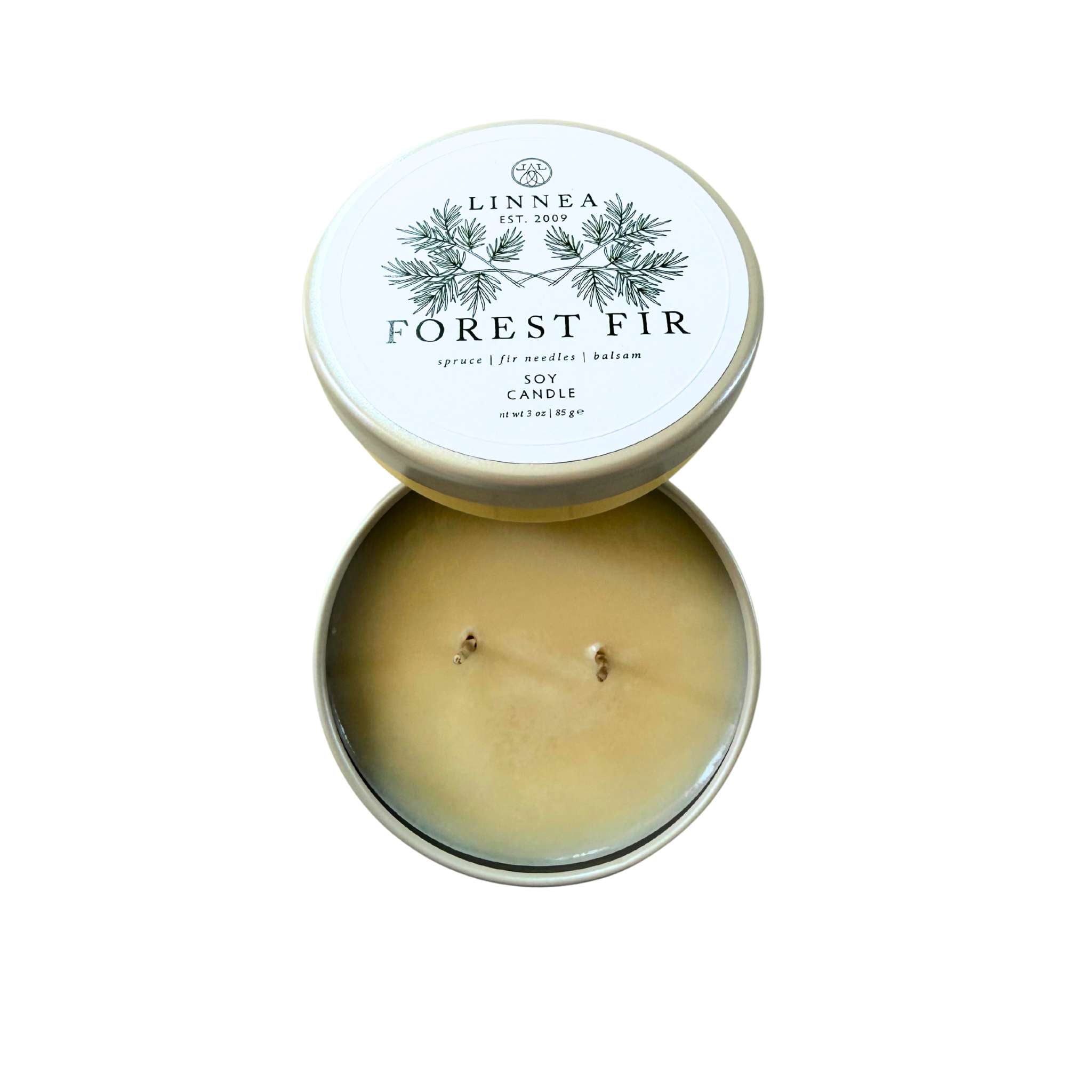 Candle forest fir scent