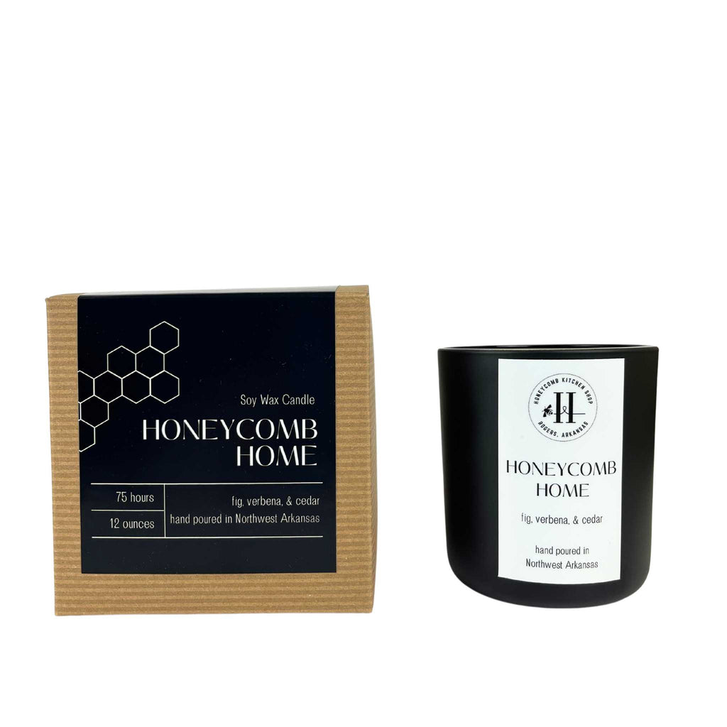 Candle honeycomb home with gift box