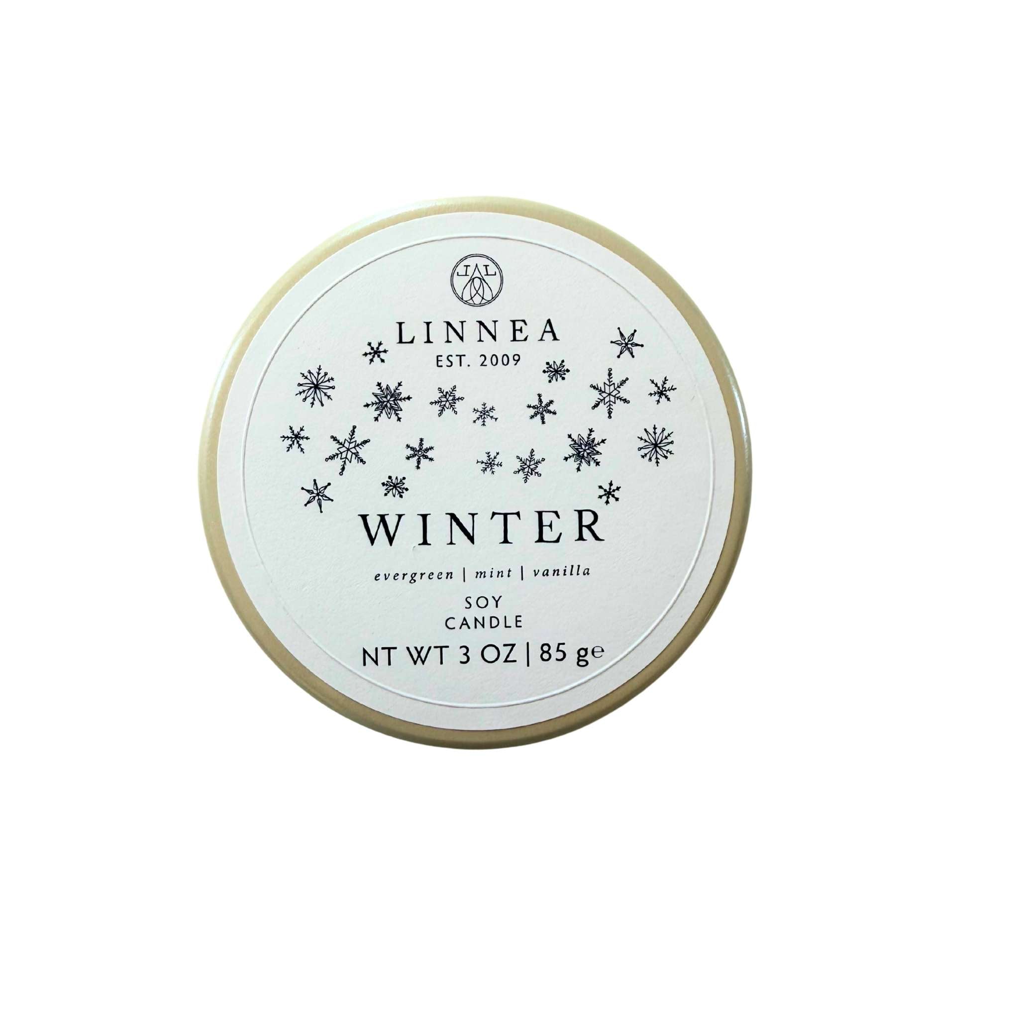 Candle winter scent