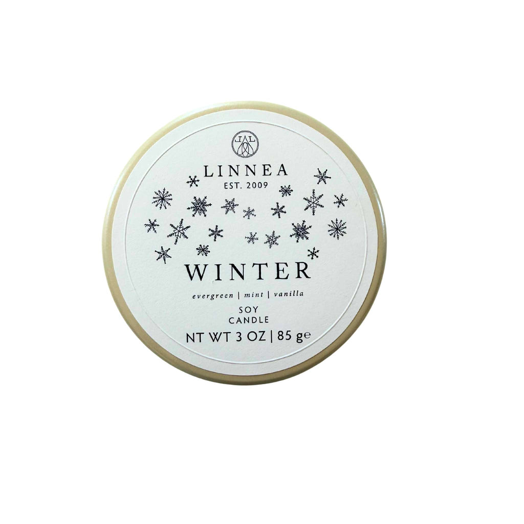 Candle winter scent