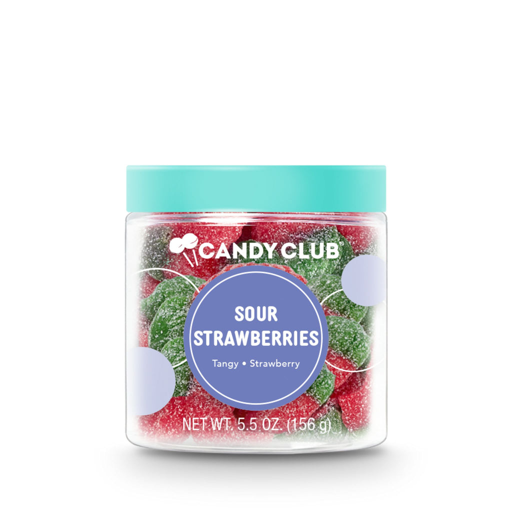 sour strawberry gummies