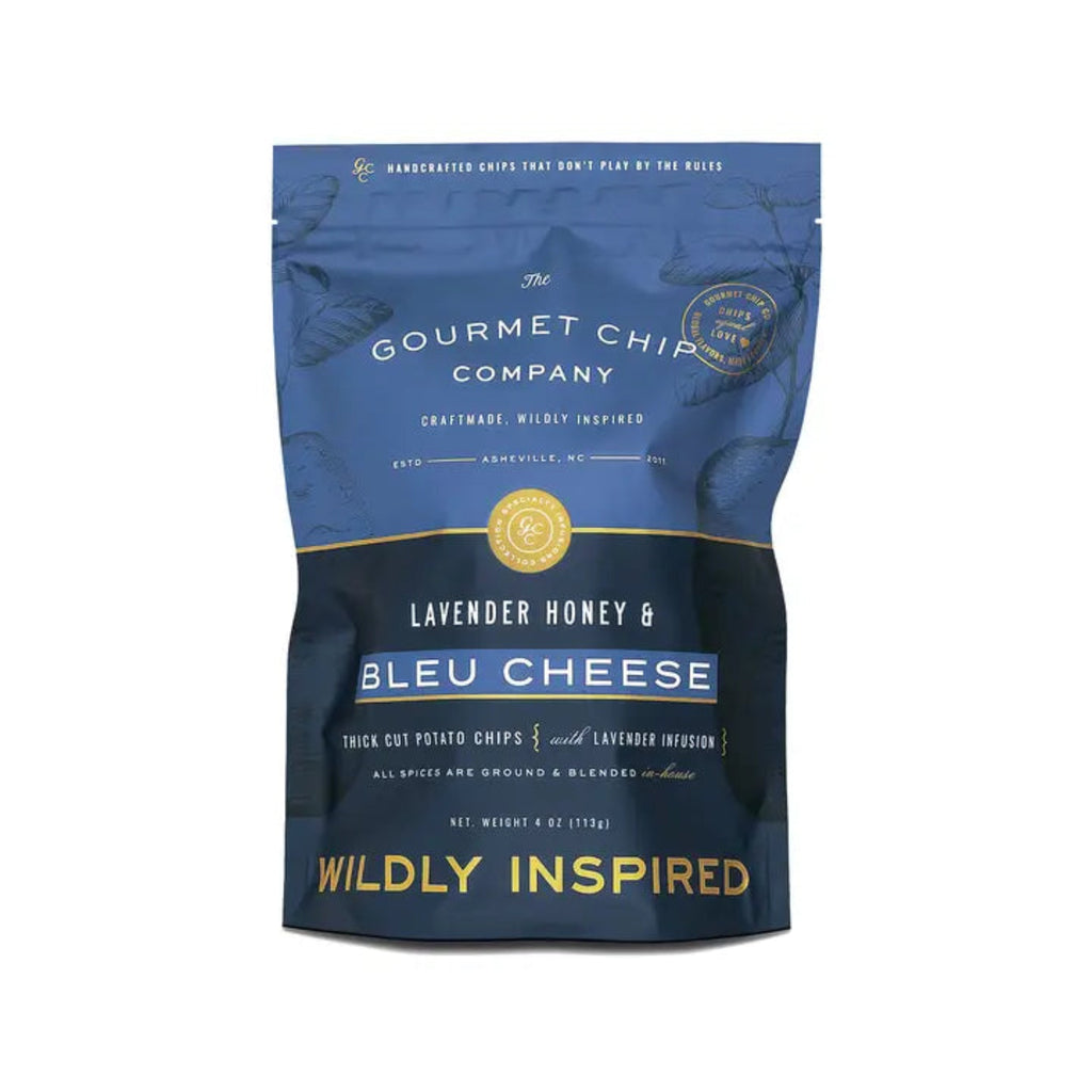 Potato Chips -lavender honey blue cheese