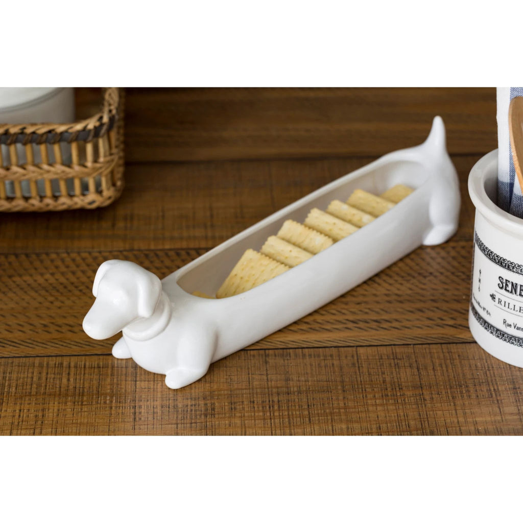 Cracker Dish - Dachshund Shaped