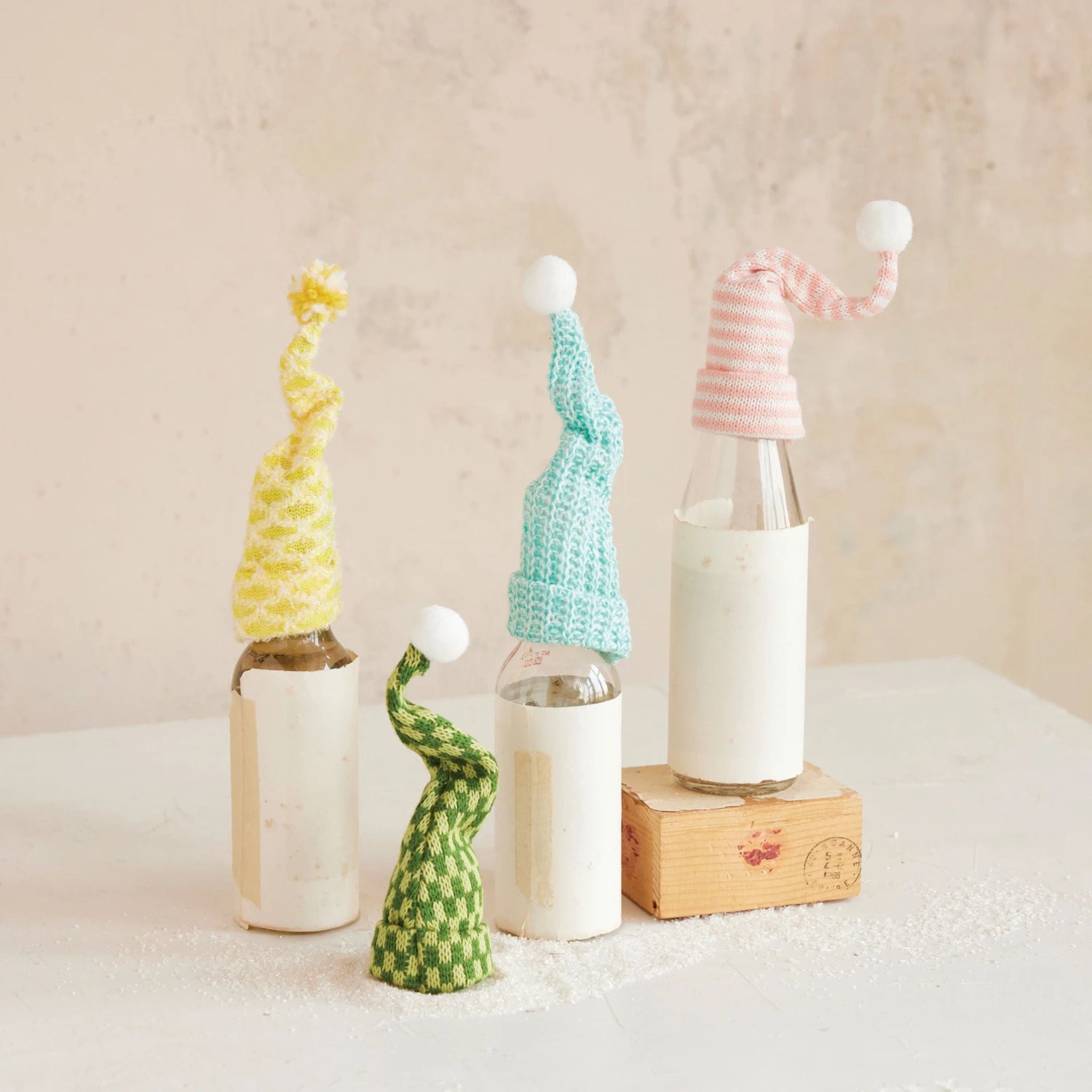 Fabric Hat Bottle Topper