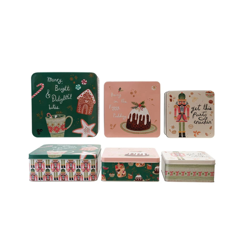 Holiday Treat Tin Set