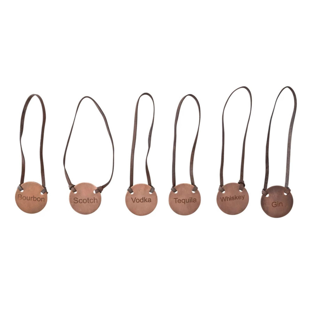 Liquor Bottle Tag Set