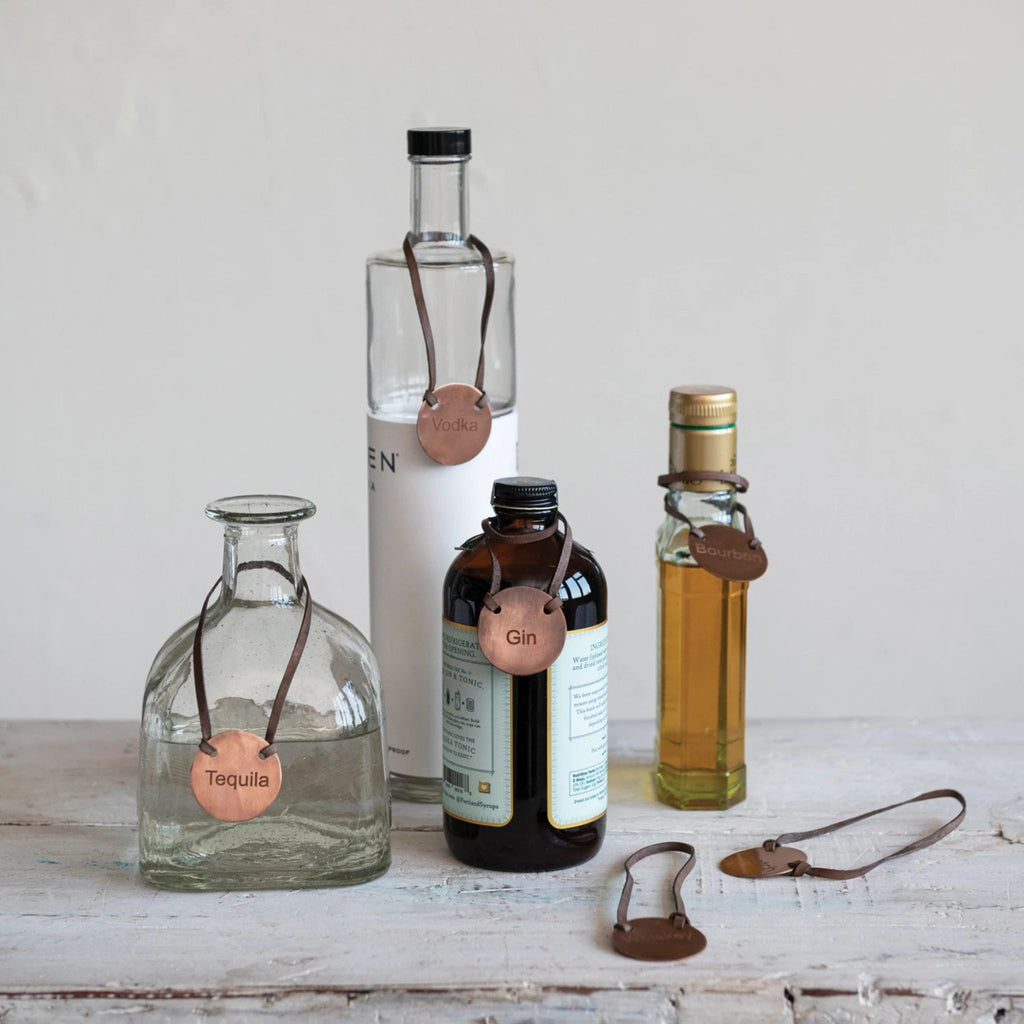 Liquor Bottle Tag Set