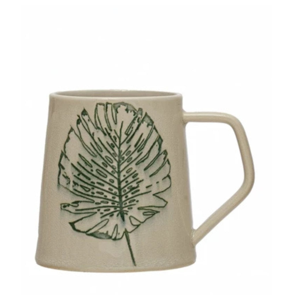 Mug - Debossed Leaf