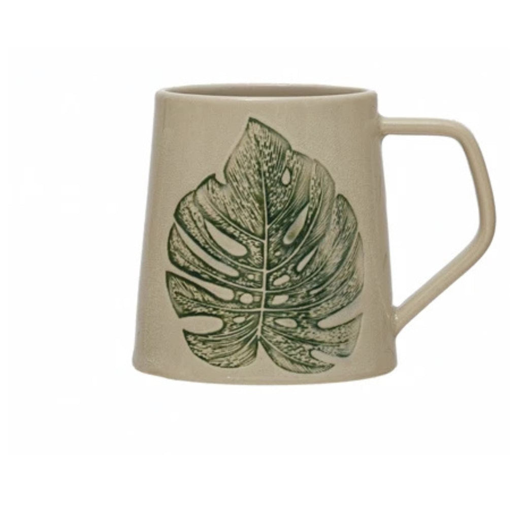 Mug - Debossed Leaf