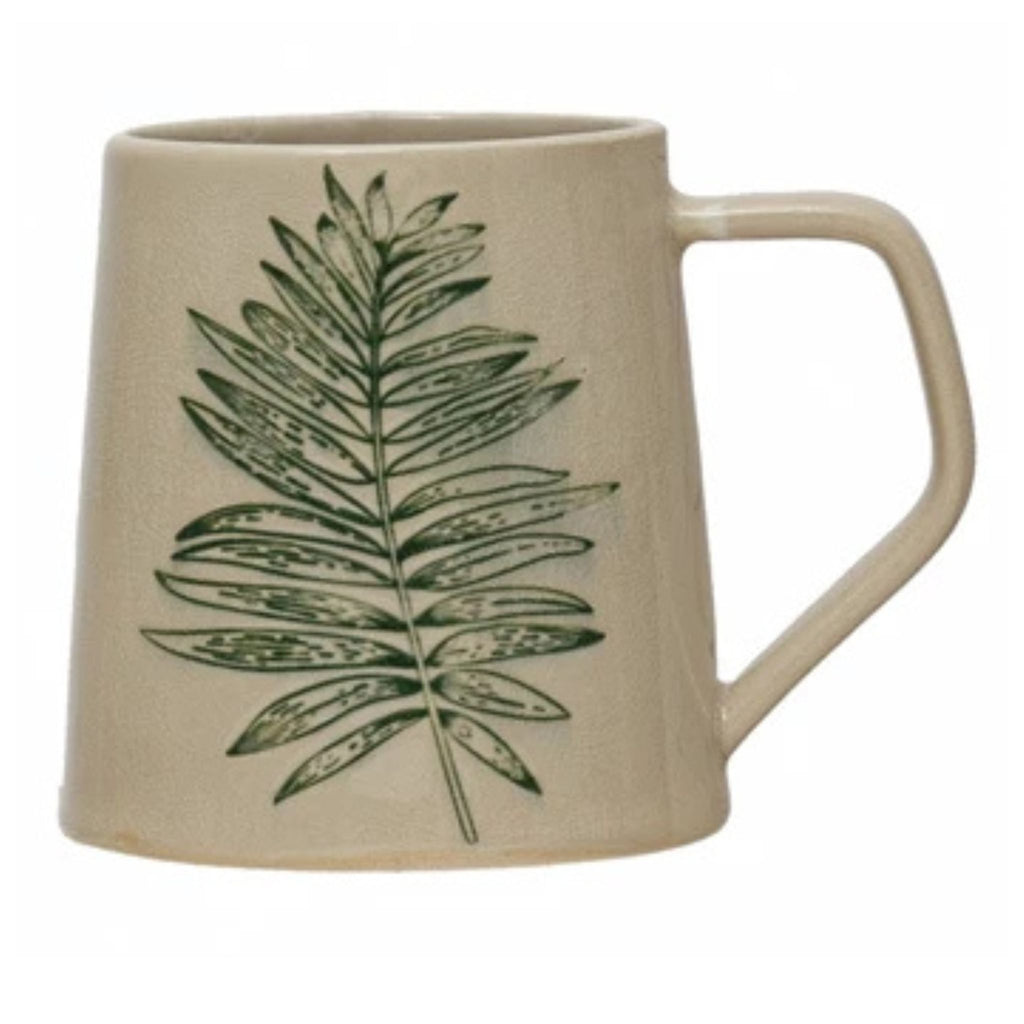 Mug - Debossed Leaf