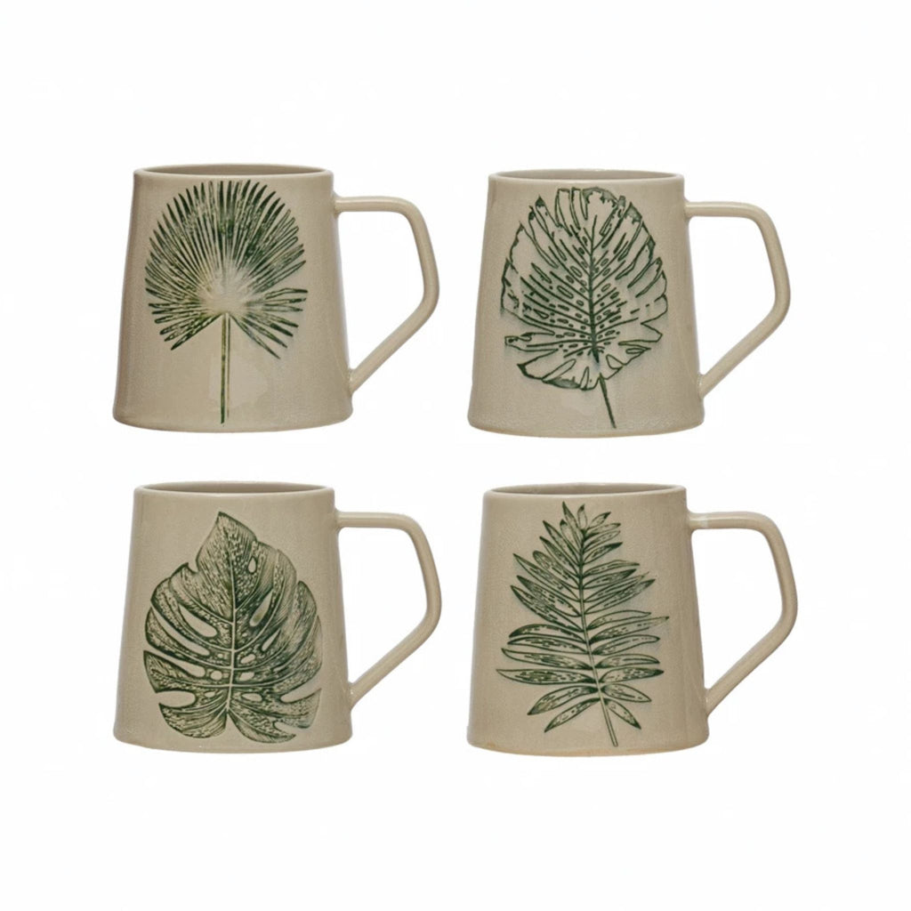 Mug - Debossed Leaf