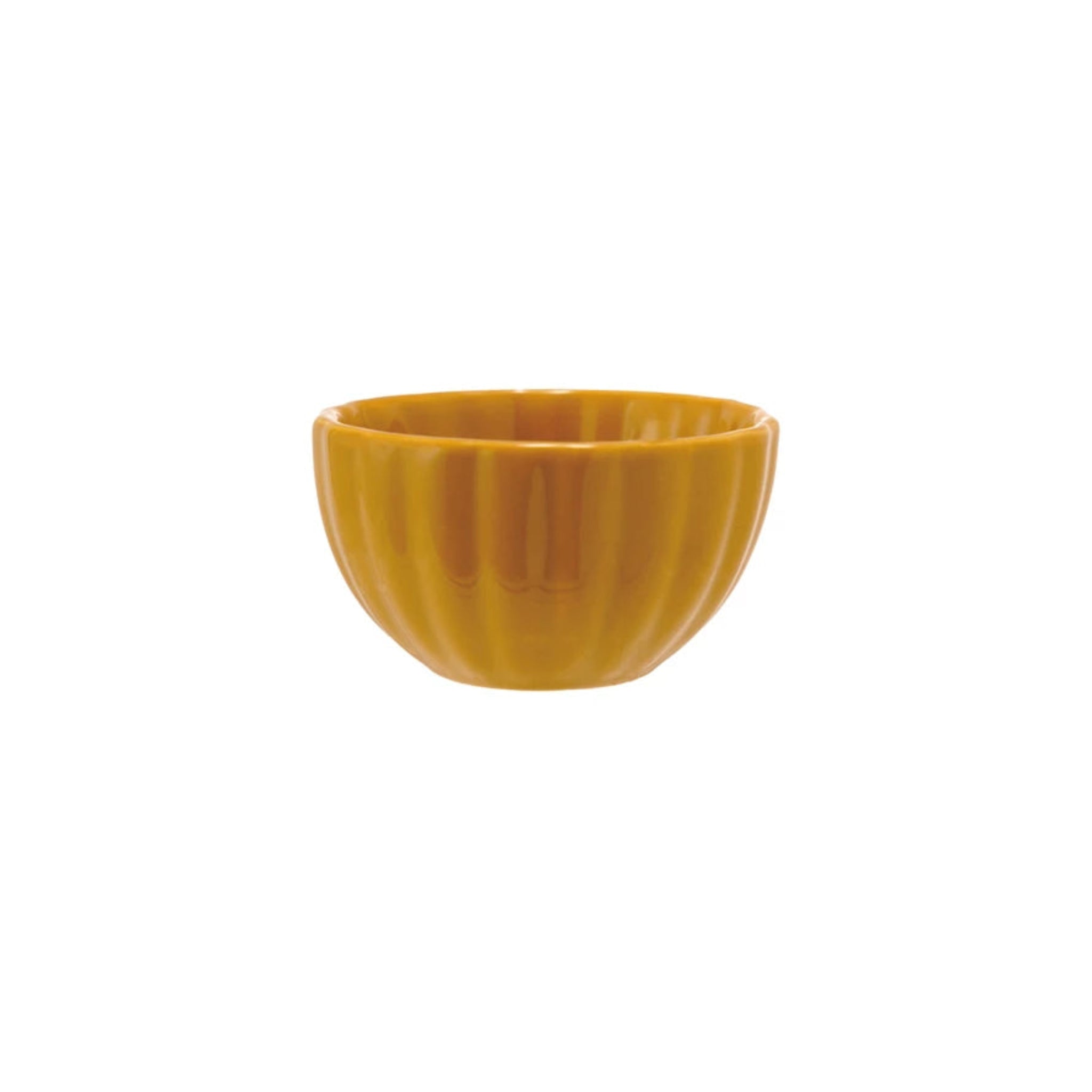 Pinch Bowl - Ribbed Green
