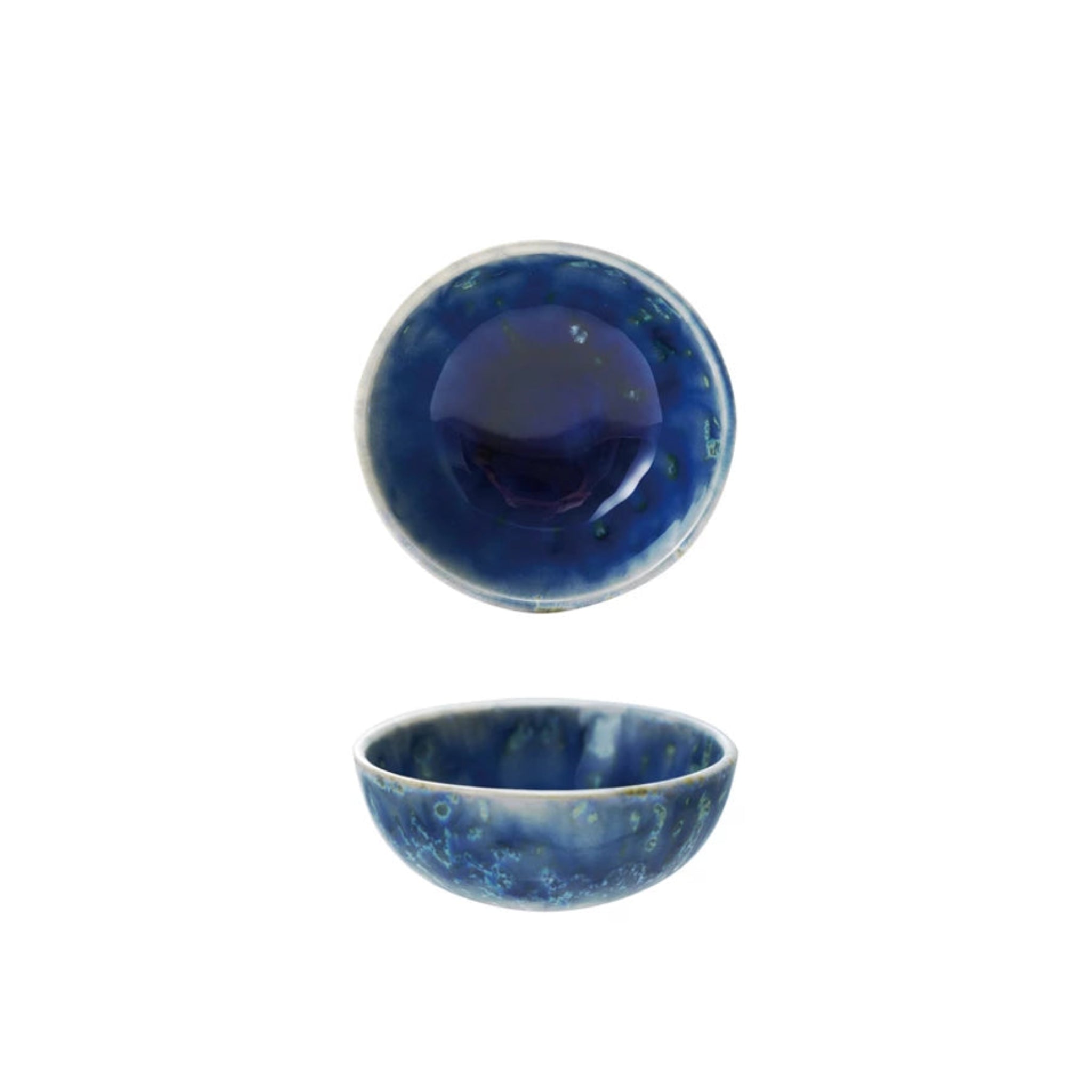 Pinch Bowl - Crackle Blue
