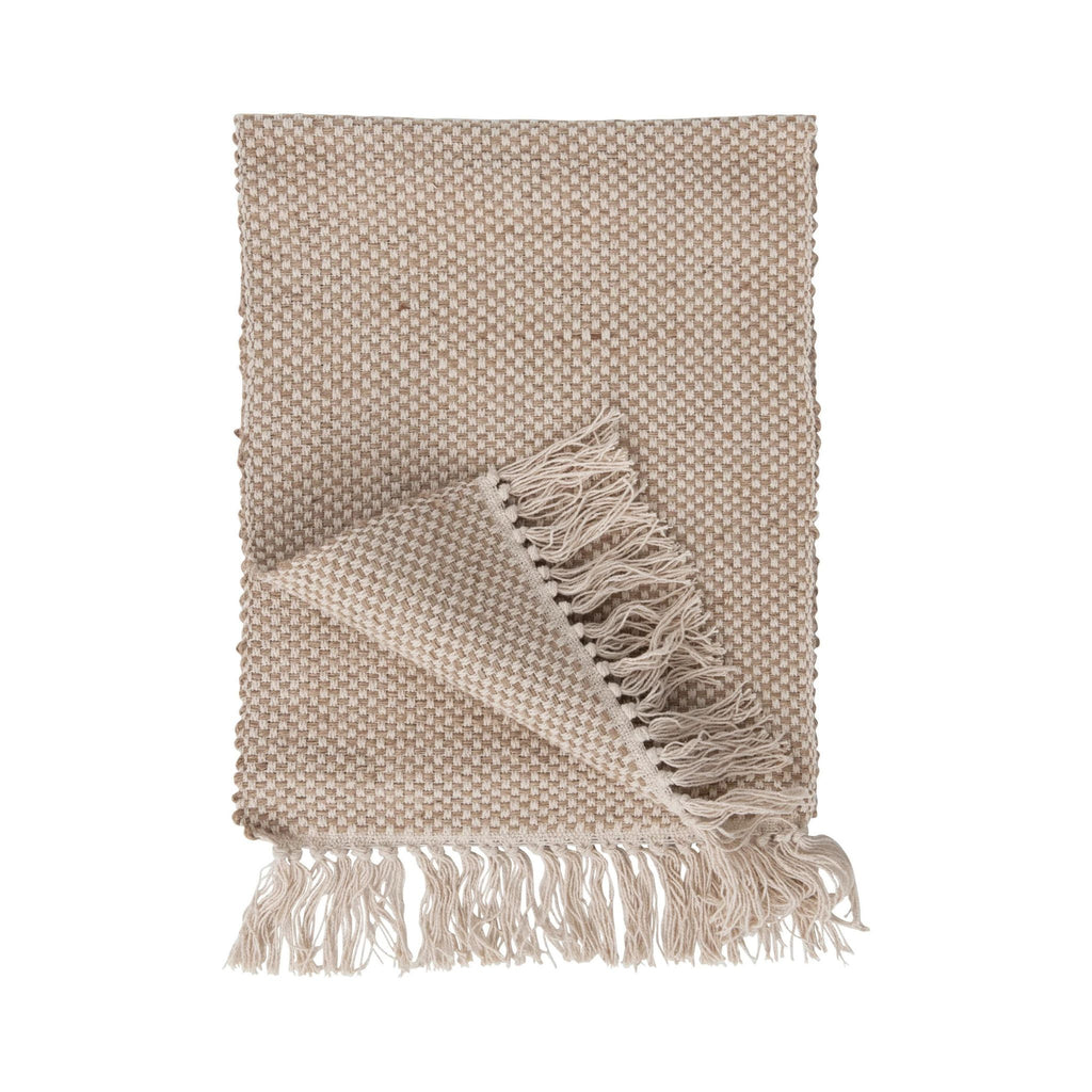 Table Runner - Woven Jute & Cotton w/Fringe