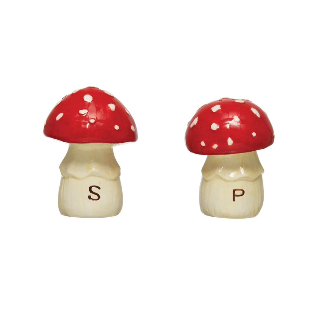 mushroom salt and pepper shakers
