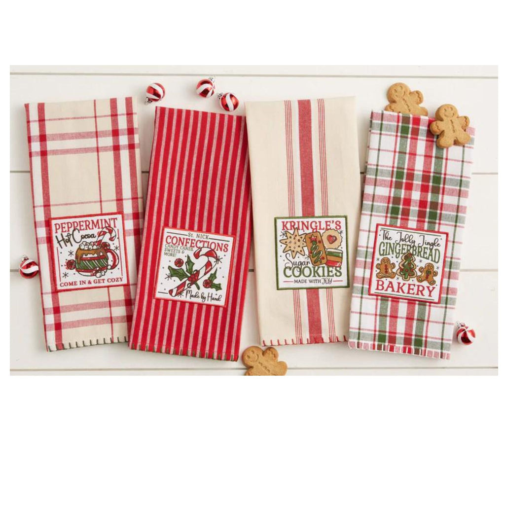 holiday assorted dishtowels