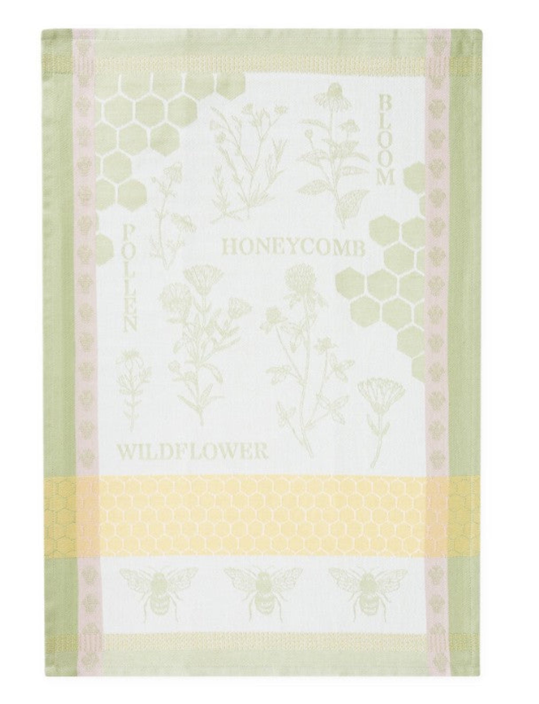 Dishtowel - Honeybee Garden Jacquard assortment