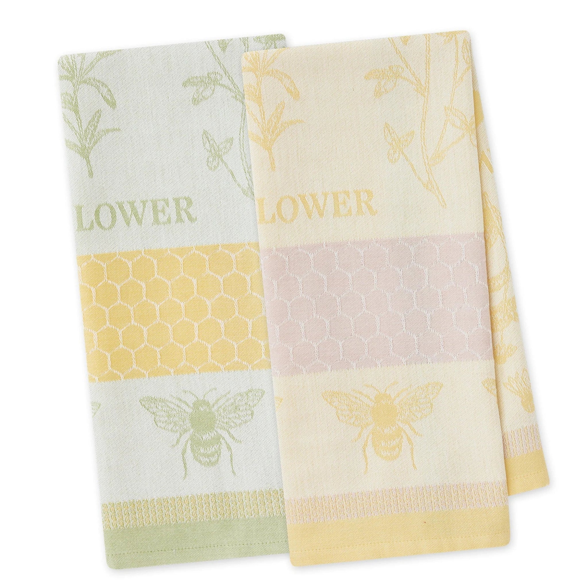 Dishtowel - Honeybee Garden Jacquard assortment