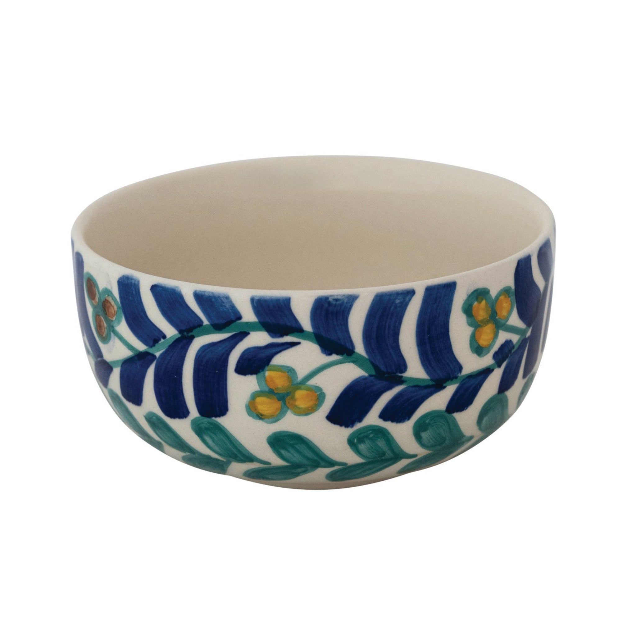 Stoneware Bowl - Vines