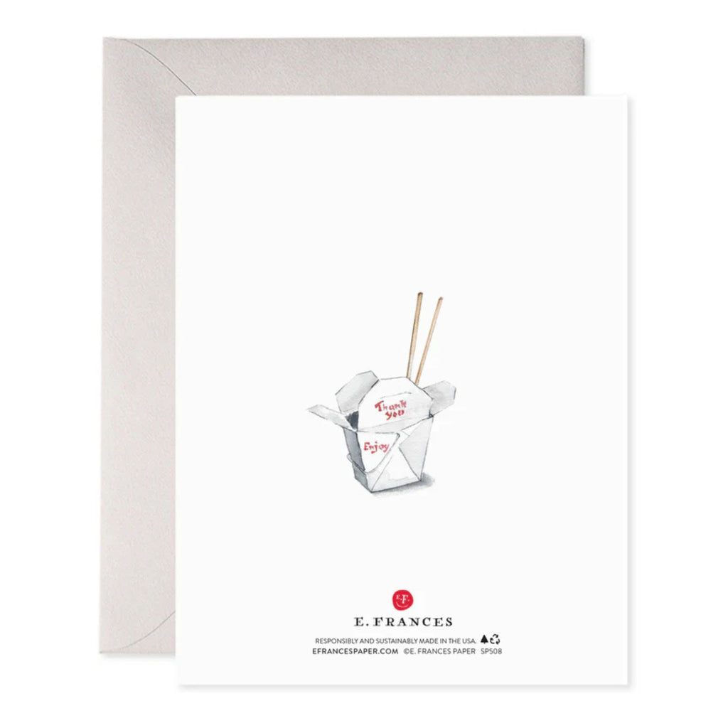 Card - Fortune Cookie back