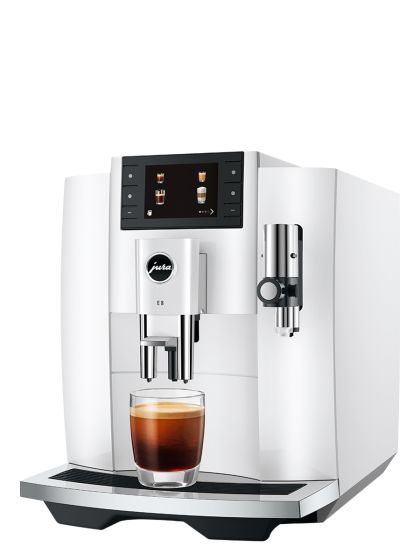 E8 Espresso Machine - Piano White