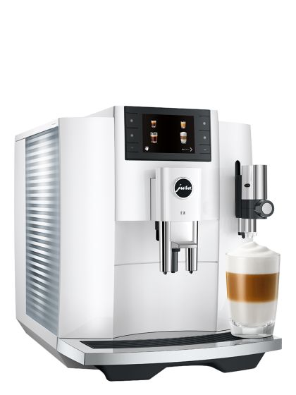 E8 Espresso Machine - Piano White